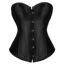 Women's Plus Size Lace-Up Corset Top