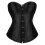 Women's Plus Size Lace-Up Corset Top 1