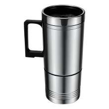 Car Heating Cup Leakproof Premium Quick Heating Portable Water Warmer Bottle 24V