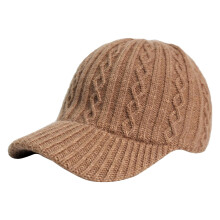 Neulottu baseball-lippis puuvillasekoitteesta, säädettävä snapback-lippis, khaki