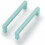 Kitchen Cabinet Handles Square Green 5 Inch 1 Pack 1