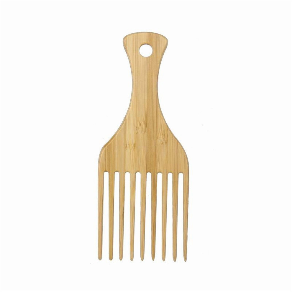 Wooden Afro Pick Comb Brush Hairdressing Tool For Hair SandalwoodHY78 Pick