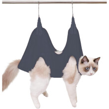 Dog Grooming Hammock Breathable Hanging Harness with S Hooks