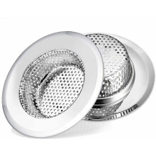 2-Pack Stainless Steel Kitchen Sink Strainer, 2.8" Wide Rim, Drain Filter Basket & Garbage Disposal Stopper Catcher