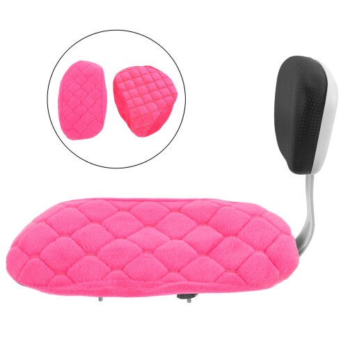 Plush Seat Cushion and Protective Pad 2-Pack