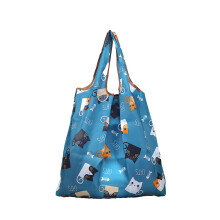 B Foldable Waterproof Reusable Shopping Bag With Hidden Compartment Made Of Nylon Fabric Strong Load Bearing Capacity Easy To Store And Carry