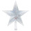 LED Lighted Star Tree Topper, Warm White, Clear 5-Pointed, Plug-in, Compatible with Christmas Trees 1