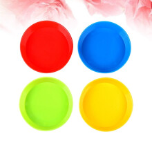 4Pcs Plastic Drawing Tray Assorted Color Paint Bowls for Mixing and Holding Craft Supplies