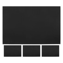 4Pièces Aluminium Noires Pour DIY Gravure Détaillée