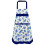Women's Floral Kitchen Apron with Pocket and Adjustable 1