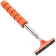 Racleur Rétroviseur Voiture Caoutchouc Naturel Orange Inox