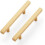 Brass Cabinet Handles Champagne Gold 20-Pack 1