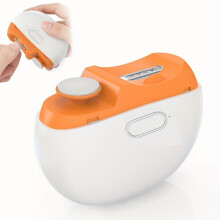 Rechargeable Electric Nail Clipper & Polisher with LED Light – USB-Powered, 36V/5A Fast Charging, 3-in-1, Salon-Quality at Home