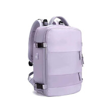 Hiking Backpacks Large Travel Backpack For Women Men,Carry On Backpack Personal Item Backpack Airplane Accessories（lavender）