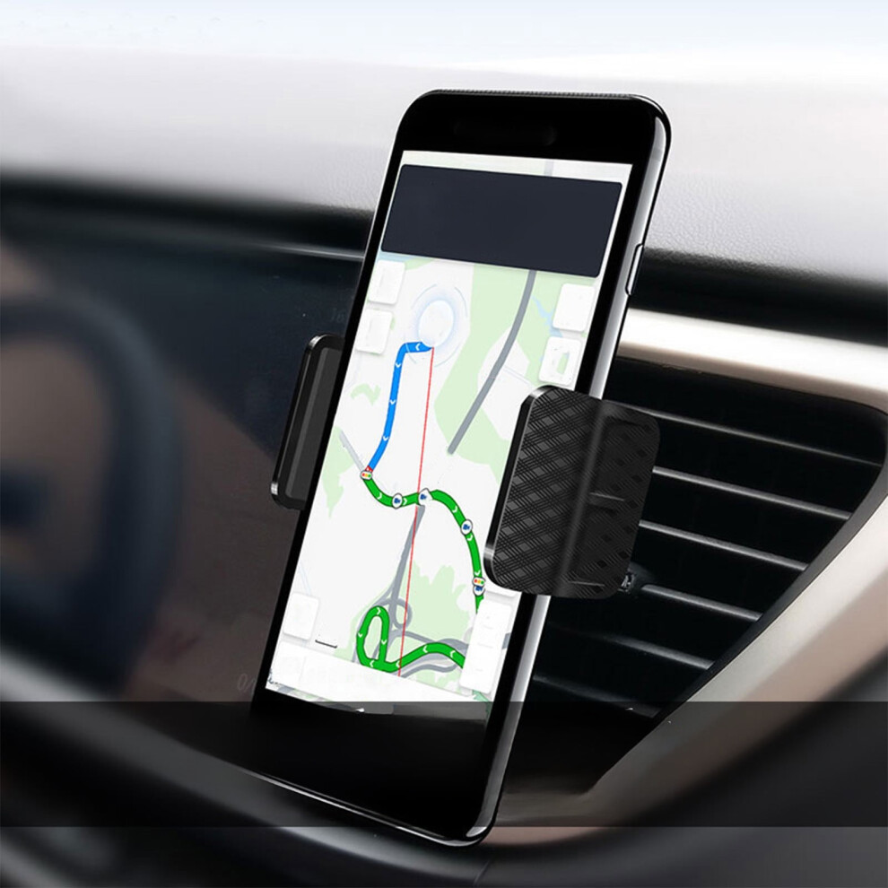 Car Phone Mount Â 360 Rotating Vent Holder, Universal Bracket Compatible With All Smartphones, Secure & Easy Install, Black 9313598114259