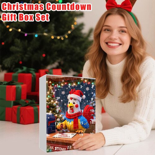 Calendrier de l'Avent musical de Noël - 24 jours - Thème Coq 2