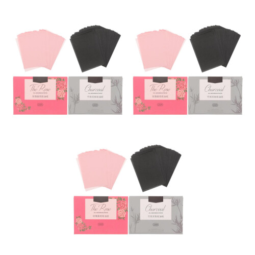 6Paquets Matifiantes Colorées Absorbantes Trace