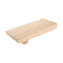 5Pcs Natural Wood Sushi Tray Rectangular Japanese Snack & Cheese Board