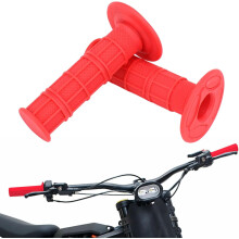 Dirt Bike Handlebar Grips 7/8" Rubber, Compatible with Sur Ron, Talaria, MX3/MX4/MX5, E-Ride Pro, Ventus One, SR/S/SS 2.0/3.0 – Black