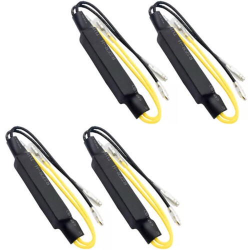 Motorcycle Turn Signals Decoding Resistors Solve LED Compatibility Issues Fix Rapid Flashing Warning Lights Easy Mounting