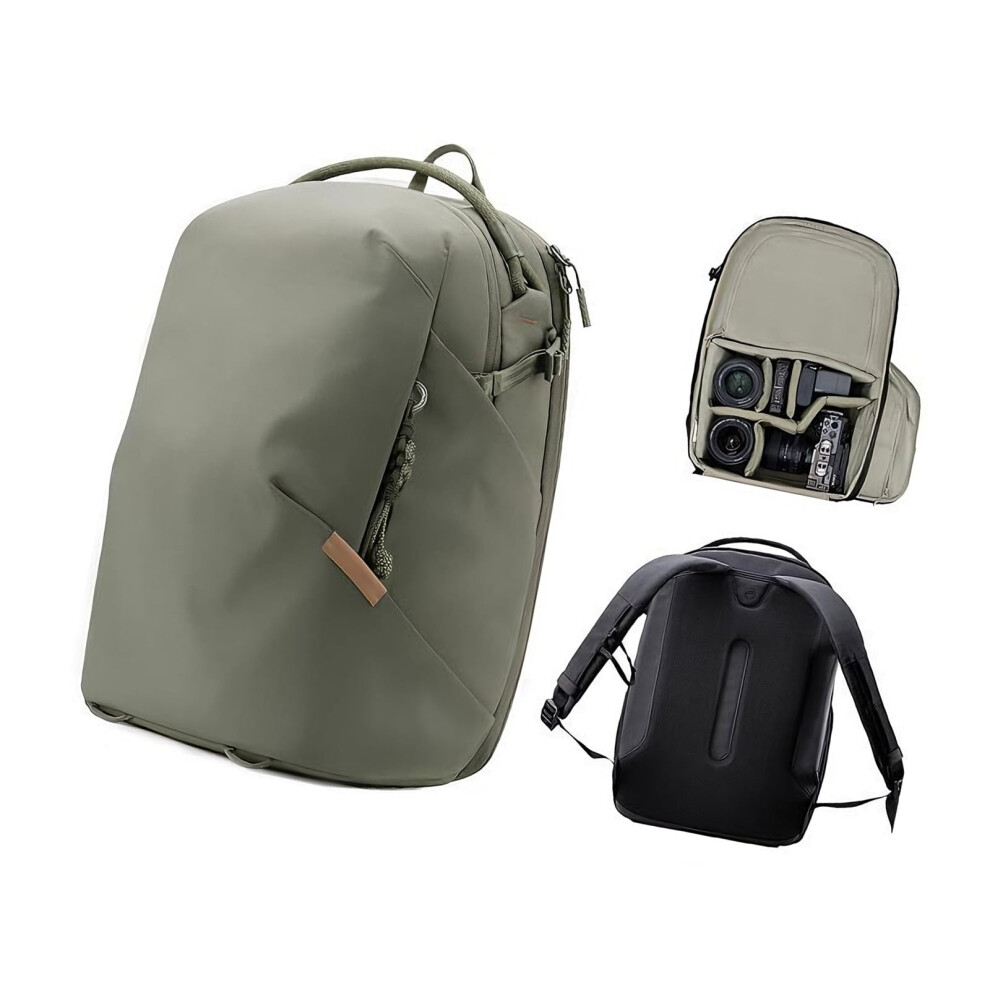 Camera Backpack Bag Small Professional Dslr Photography Case Compartment Bottom Tripod Holder For Men Women Photographer 9496895146762