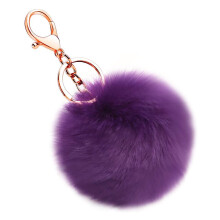 Hairball Keychain Keychain Metal Pendant Decorative Hanging Ornaments, 1Pc Pendant Decor Pendant(Solid, One Size)