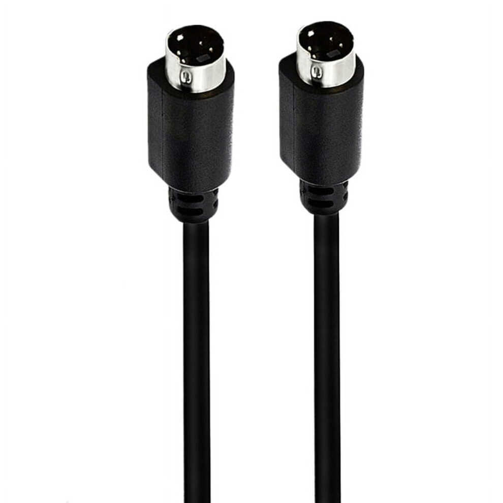 4Pin S Video Cable Plated Plugs Mini Din 4 Pin Cord For Camcorders And Home Theater Transfers Video To Monitorings Gold 9555307617099