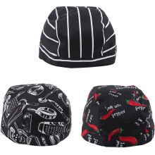 Cappelli da chef unisex, 3 pezzi, bandana da chef regolabile per adulti, cappello da chef professionale per cucina, berretto da chef per ristoranti e
