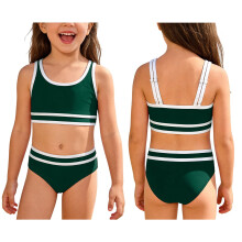 Girls Swimsuit Teen Girl Bathing Suits 2 Piece Quick Dry Swimwear Summer Girls Bathing Suits 8-9 Years
