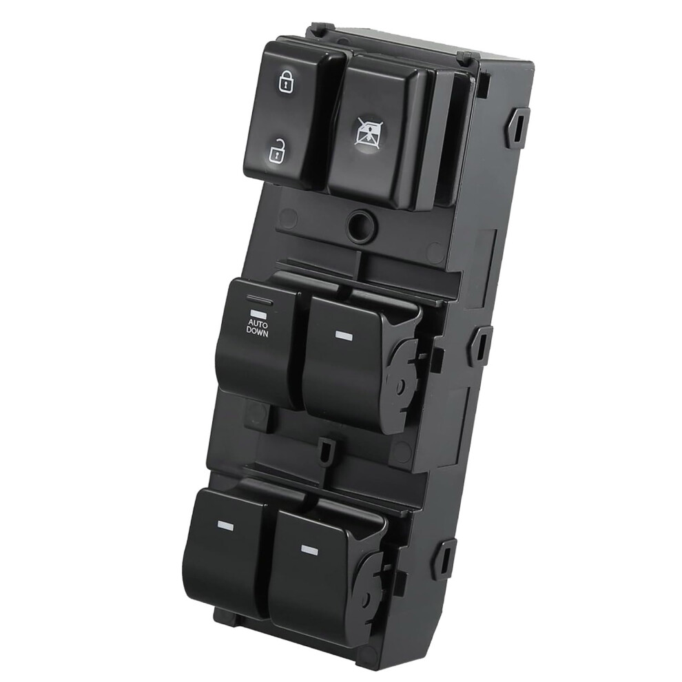 Driver Side Window Switch 93570-F2100, Compatible With Hyundai Elantra 2017-2020, 18-Pin Auto Down Only 9551475079851