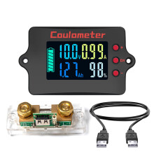 Travel8-120V Tester Leichtes Coulomb-Meter Lithiumbatteriezähler für Ingenieure und Elektronikbegeisterte