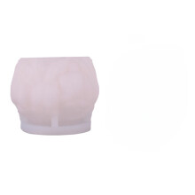 Molde de silicone 3D para velas em formato de lua e esfera floral – Compatível com aromaterapia, chocolate, doces, bolos e fondant.