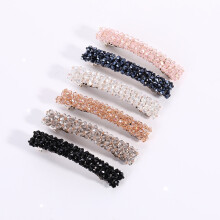 6 fermagli per capelli da donna, fermagli per capelli con strass di cristallo per ragazze, fermagli per capelli alla moda con design a forma di pesce