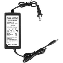 12V 5A AC/DC Adapter (100-240V Input, 5.5x2.1mm Plug) Compatible with LED Strip, DVR/NVR, CCTV Security Cameras