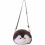 Τσάντα ώμου Penguin Crossbody με βελούδινο πορτοφόλι ώμου, μικρή τσάντα χειρός με 1