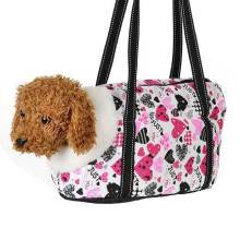 Kleine Hunde-Tragetasche, Hunde-Rucksack, Welpen- und Katzen-Schultertasche für Outdoor-Reisen, B