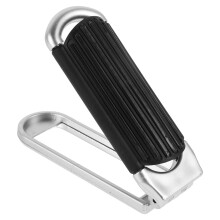 Portable Silver Hair Brush with Mirror Foldable Design for Quick Touch Ups At Home
