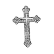 Refined Men's Crosses Lapel Pin Elegant Men's Crosses Lapel Pin Brooch Accessory For Suits And Formal Event