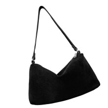 Vintage-Wildleder-Umhängetasche, kompakte Handtasche für den Alltag, ideal für Sport, Erledigungen und Reisen