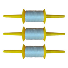 Heavy Duty 150M Kites String Reel AntiStretch Thread Ergonomic Control Kites Spool Set of 3 for Extreme Winds