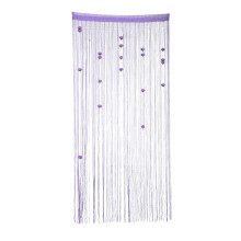 Witspace Door String Curtain, Wall Panel Fringe Window Divider Blind – Decorative Tassel Screen with Silver Thread, Compatible with Home, Patio,