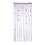 Witspace Door String Curtain, Wall Panel Fringe Window Divider Blind – Decorative Tassel Screen with Silver Thread, Compatible with Home, Patio, 1