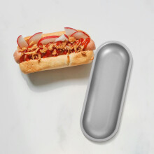 Backformen, Hot-Dog-Kastenform, Antihaftbeschichtung, 2 Stück
