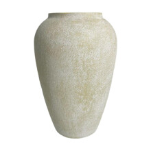 Ceramic Flower Vase Farmhouse Rustic Pottery Vase Flower Holder for Bedside Desk E