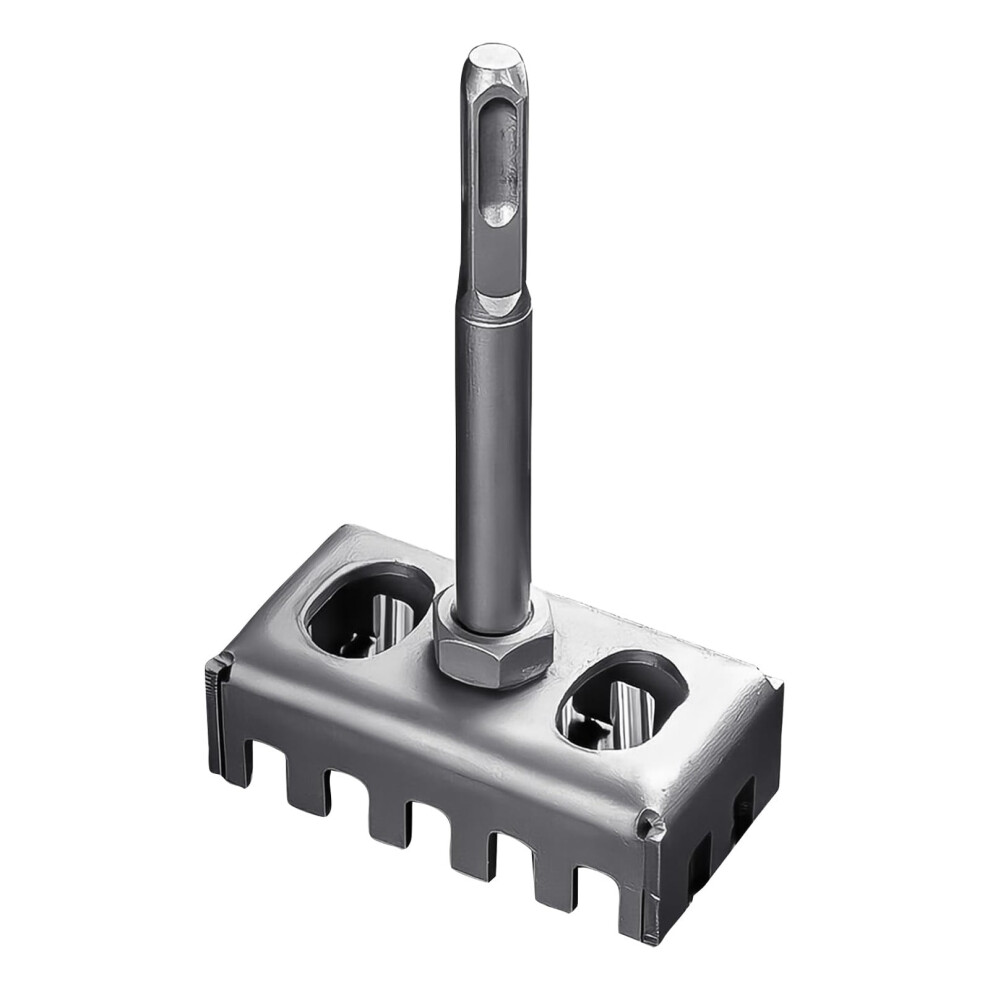 New Hard Alloy Steel Creative Square Slot Cutter For Electrical Box Â Square Opening Tool For Wall Electrical Outlets, Compatible With Shank Hammer 9448990579921
