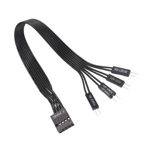 F-PANEL to 2Pin Converter Cable PC Case Reset Power