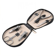 Kit de cuidado de uñas para hombre, acero inoxidable antideslizante para uñas de los pies.
