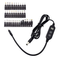 PD 65W USB-C to DC5525 charging cable 3A with adapters