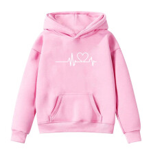 Meisjes hoodie met lange mouwen, casual, zachte sweater