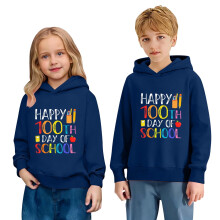 Detská mäkká mikina s dlhým rukávom 100Days of School